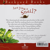 Backyard Books Are You A Snail