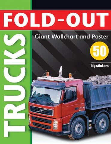 Fold Out Trucks Giant Wallchart And Poster With Stickers