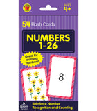 Brighter Child Numbers 1-26 Flash Cards