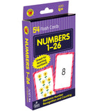 Brighter Child Numbers 1-26 Flash Cards