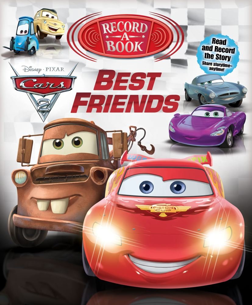 Disney Pixar Cars 2 Record-A-Book Best Friends