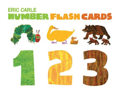 Eric Carle Number Flash Cards 123