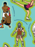 What On Earth? The Sports Timeline Sticker Book