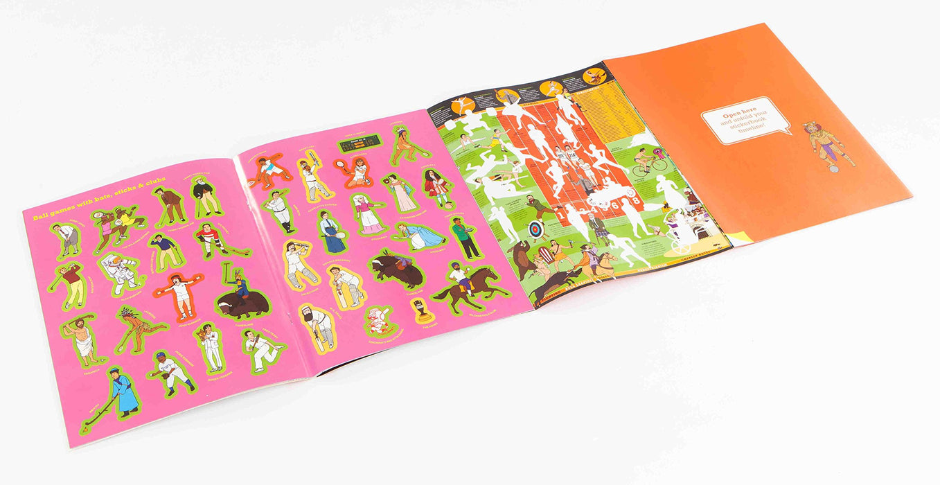 What On Earth? The Sports Timeline Sticker Book