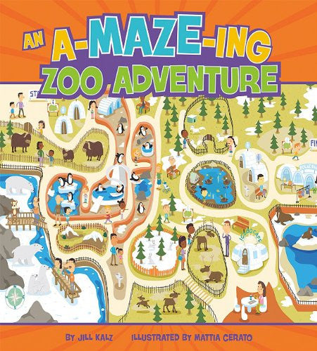 An A-Maze-ing Zoo Adventure (Hardcover)