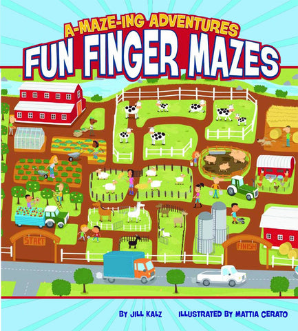 A-Maze-Ing Adventures Fun Finger Mazes (Paperback)