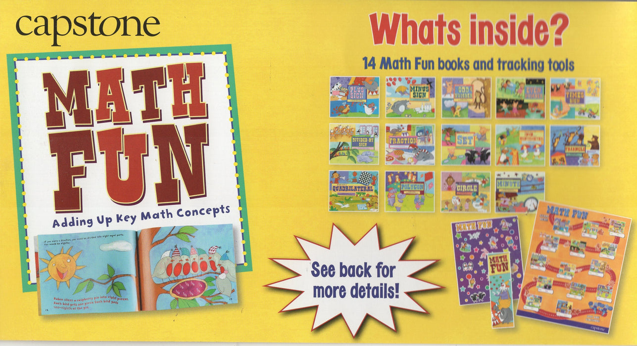 Math Fun: Box Set Of 14 Books