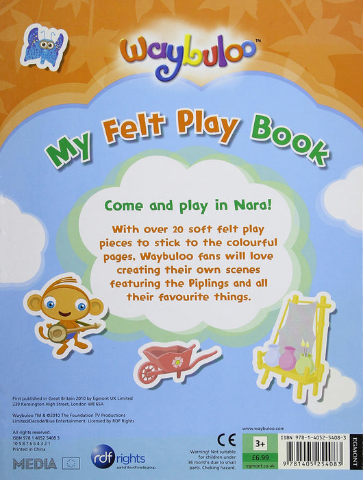 Waybuloo My Felt Play Book