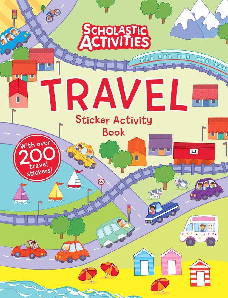 Scholastic Activities : Travel Sticker Activity Book