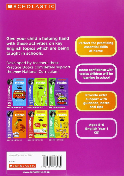 English Practice For Year 1: Ages 5-6