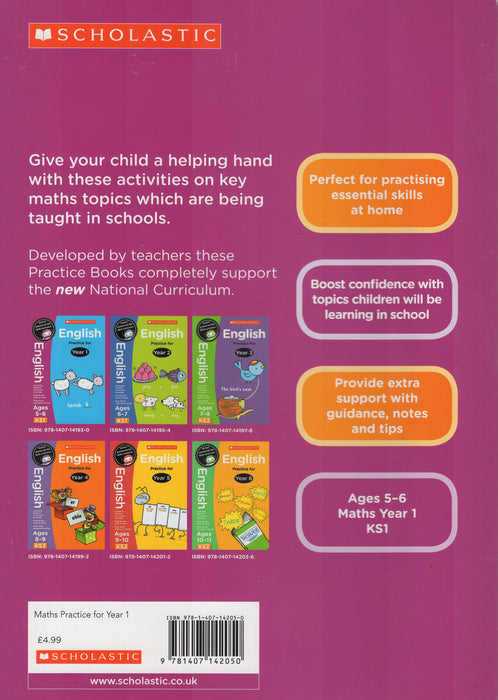 Maths Practice For Year 1: Ages 5-6