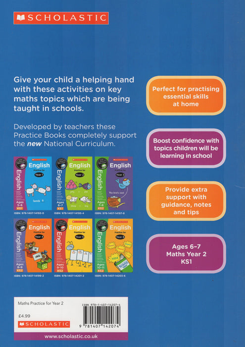 Maths Practice For Year 2: Ages 6-7