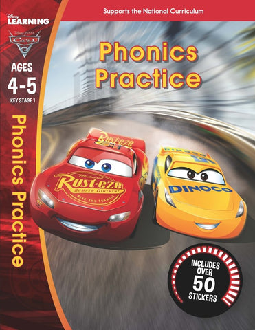 Disney Learning Car Phonics Practice Age 4-5