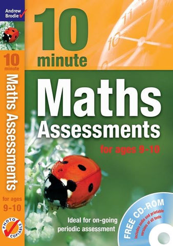 Andrew Brodie 10 Minute Maths Assessments Ages 9-10 With CD