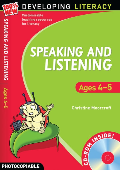 Developing Literacy Speaking & Listening Ages 4-5 with CD