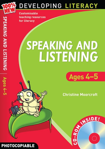 Developing Literacy Speaking & Listening Ages 4-5 with CD