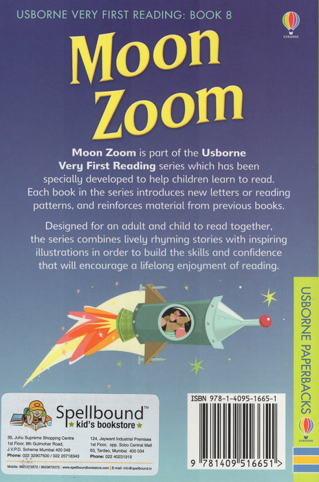 Usborne Very First Reading Book 8: Moon Zoom