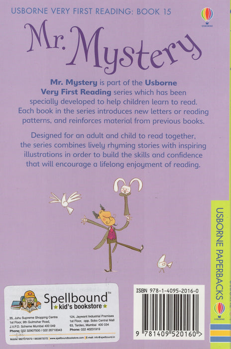 Usborne Very First Reading Book 15: Mr. Mystery