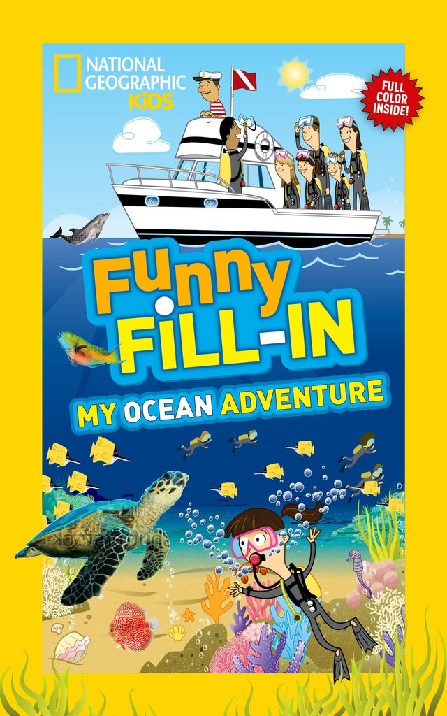 Funny Fill-In My Ocean Adventure