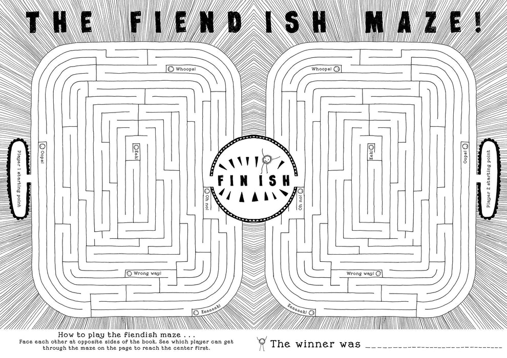 Two Player Big Fun Book Puzzles & Games for two to do!