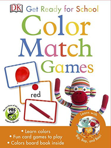 DK Get Ready for School Color Match Games