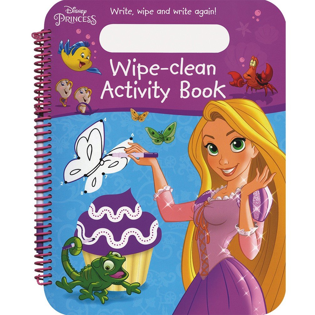 Disney Princess Wipe Clean Activity Book