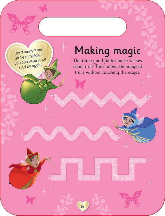 Disney Princess Wipe Clean Activity Book
