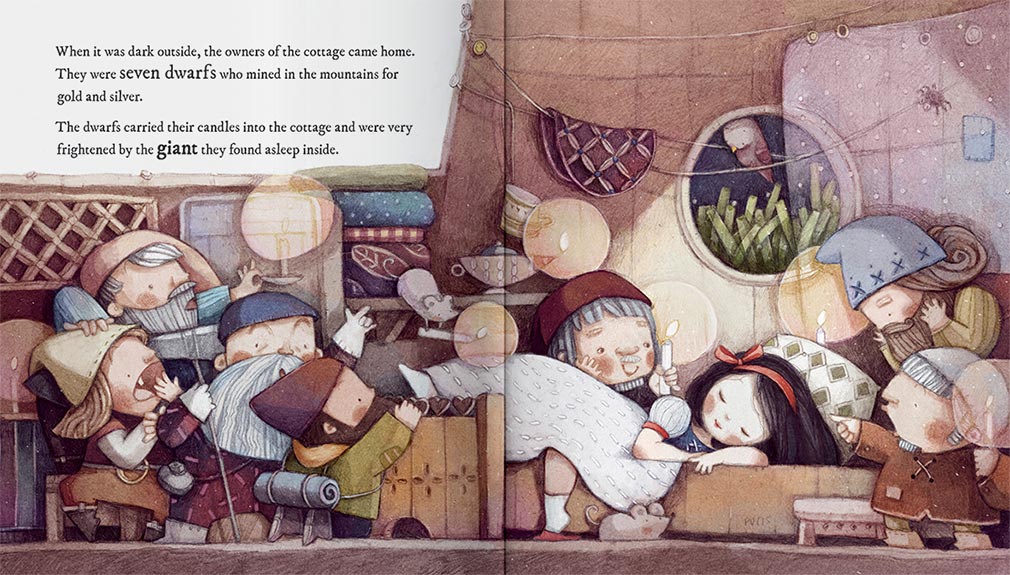 Classic Fairy Tales Snow White And The Seven Dwarfs