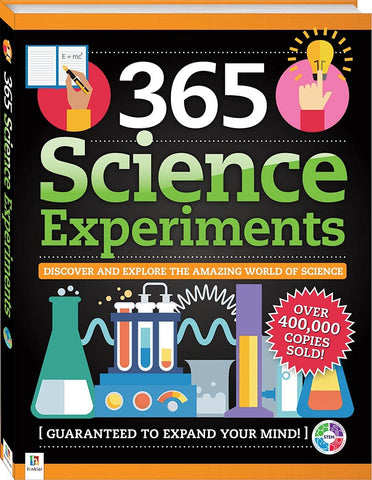 365 Awesome Science Experiments (Flexi Binding)