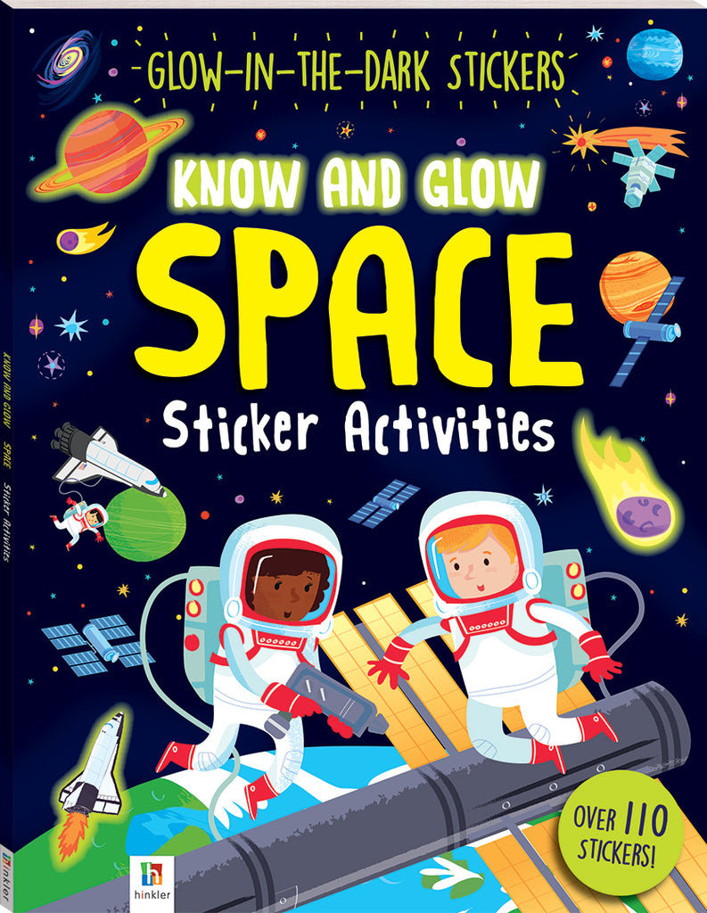 Know And Glow Space Sticker Activities