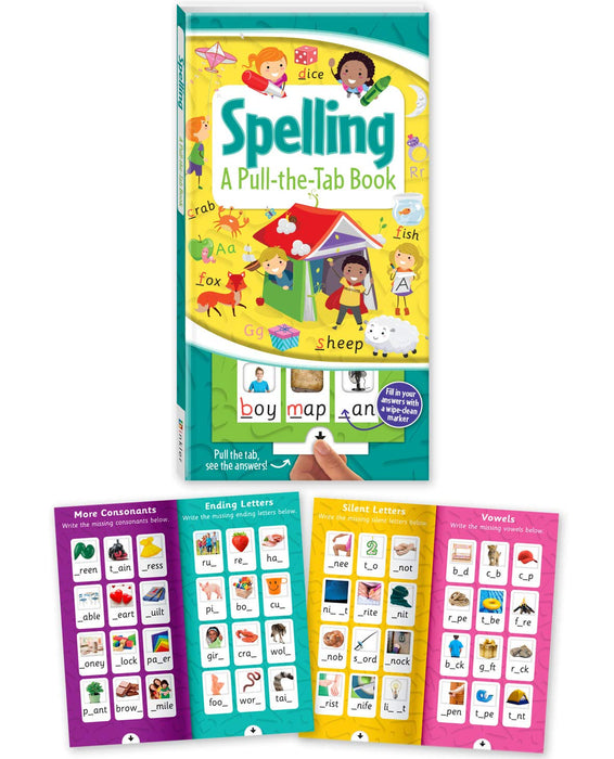 Pull The Tab Book Spelling