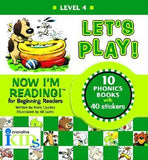 Now I Am Reading for Beginning Readers: Lets Play 10 Book Set Level 4