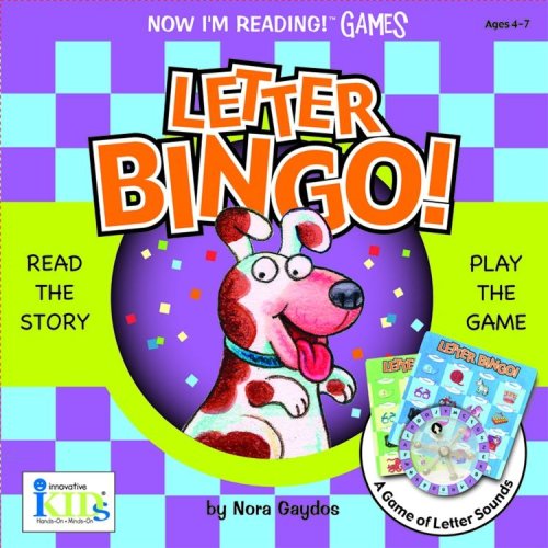 Now I Am Reading Games : Letter Bingo