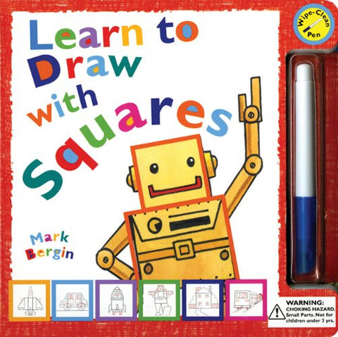 Wipe Clean Learn To Draw Wih Squares