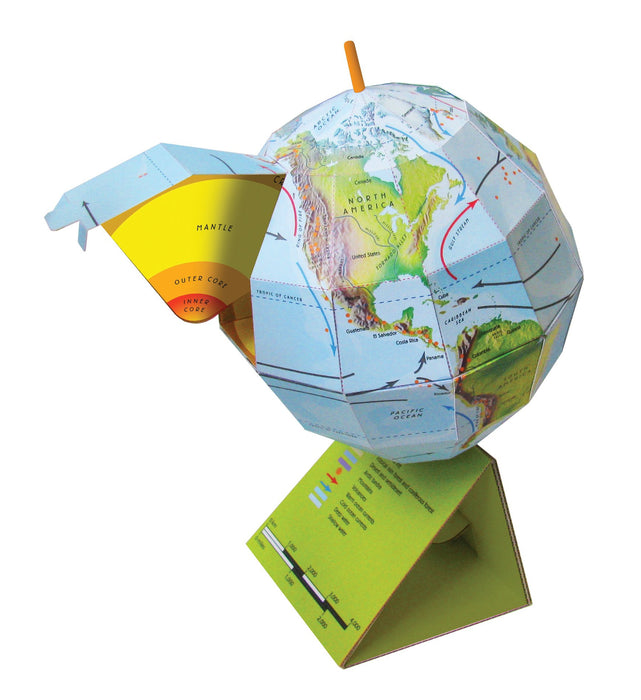 Scientriffic Planet Earth Build An Interactive Spinning Globe