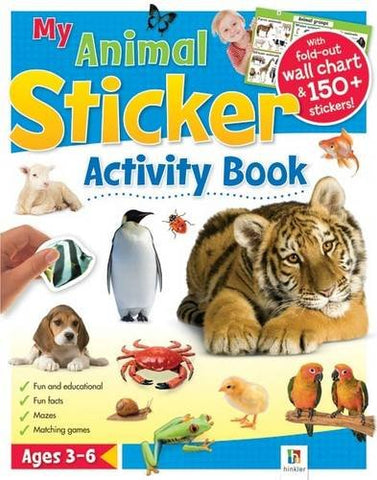 My Animal Sticker Activity Book