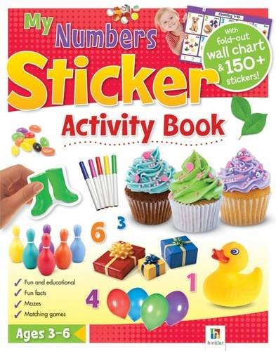 My Numbers Stickers Activity Book