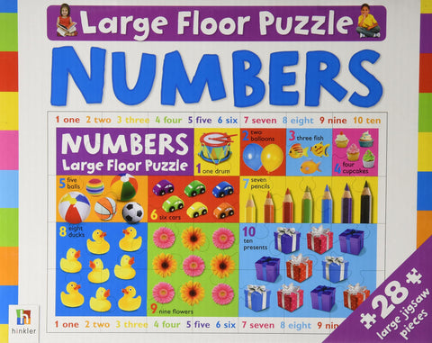 Large Floor Puzzle Numbers