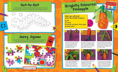 Mister Maker Crazy Colours Sticker and Activity Fun