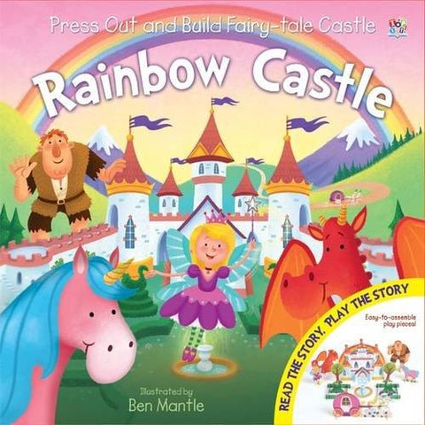 Rainbow Castle - Press Out and Build Fairy-tale Castle