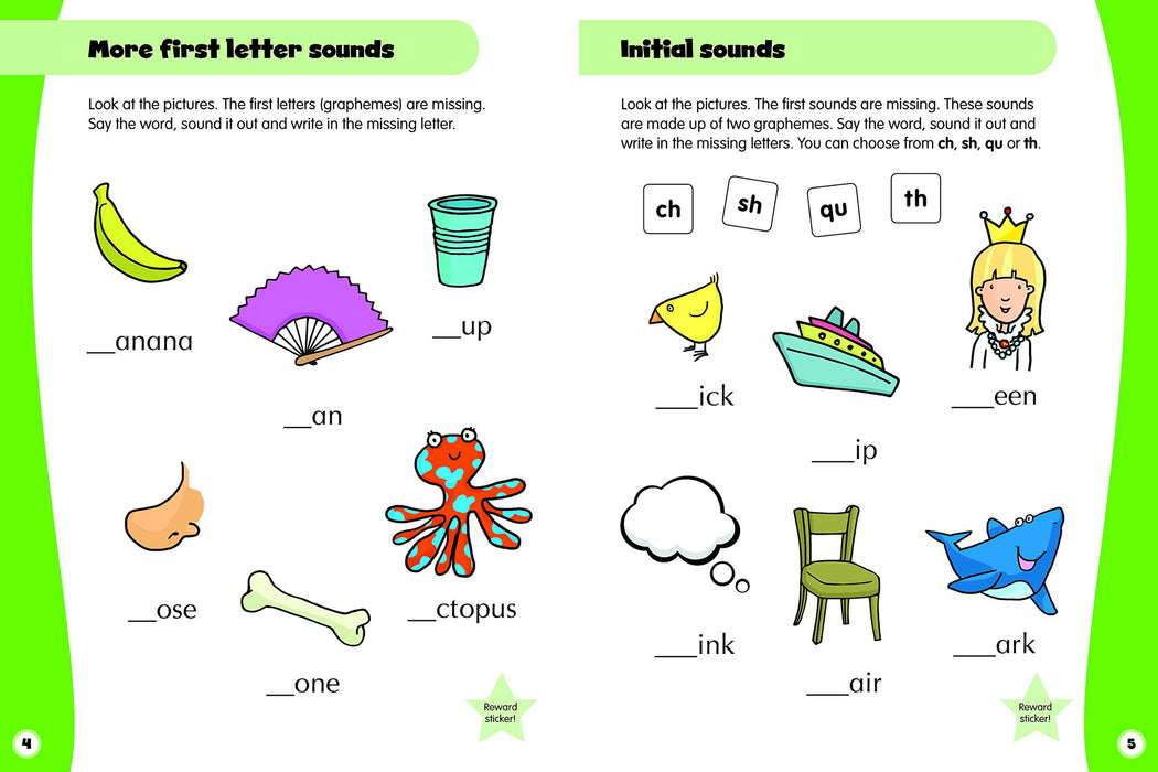 Help with Homework Phonics Age 5+