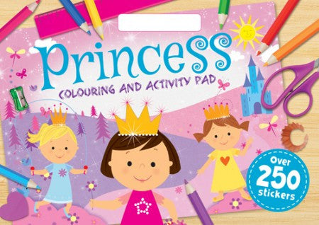 Princesses Colouring and Activity Pad