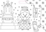 Princesses Colouring and Activity Pad