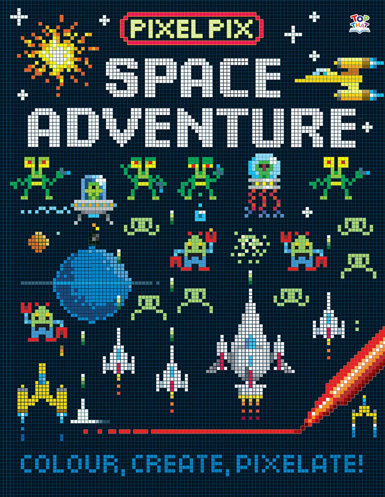 Pixel Pix Space Adventure Colour, Create, Pixlate!