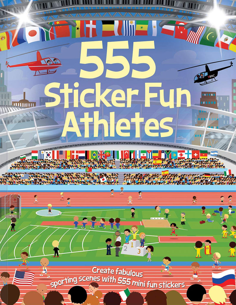 555 Sticker Fun : Athletes