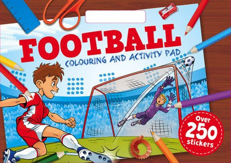 Football Colouring and Activity Pad