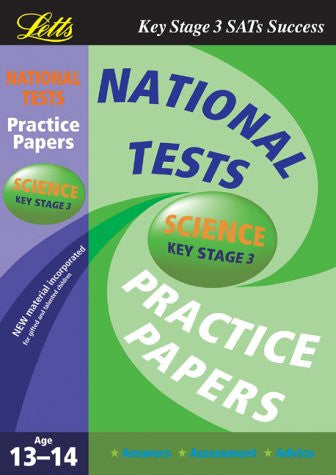 Letts National Tests Science Key Stage 3 Age 13-14