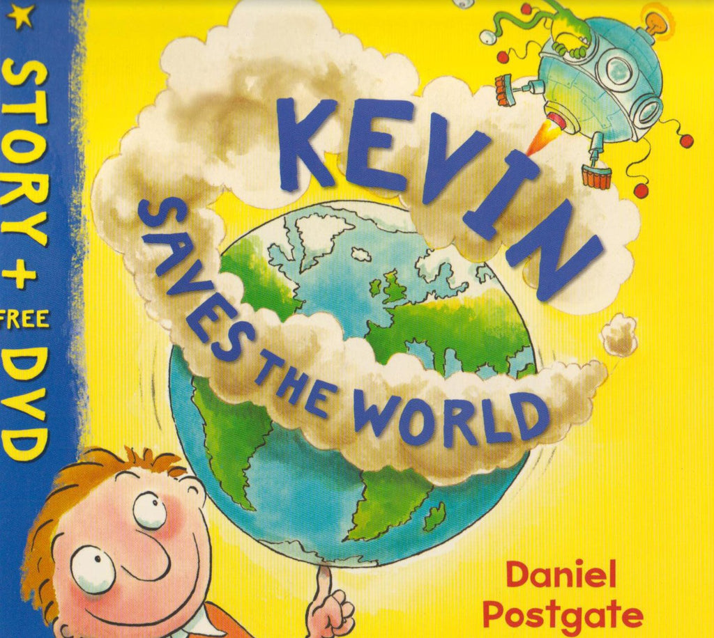 Kevin Saves The World (Story Book with DVD)