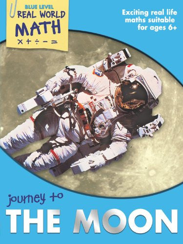 Real World Math Journey To The Moon (Blue Level)