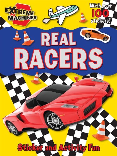 Extreme Machines Real Racers Sticker Activity Fun
